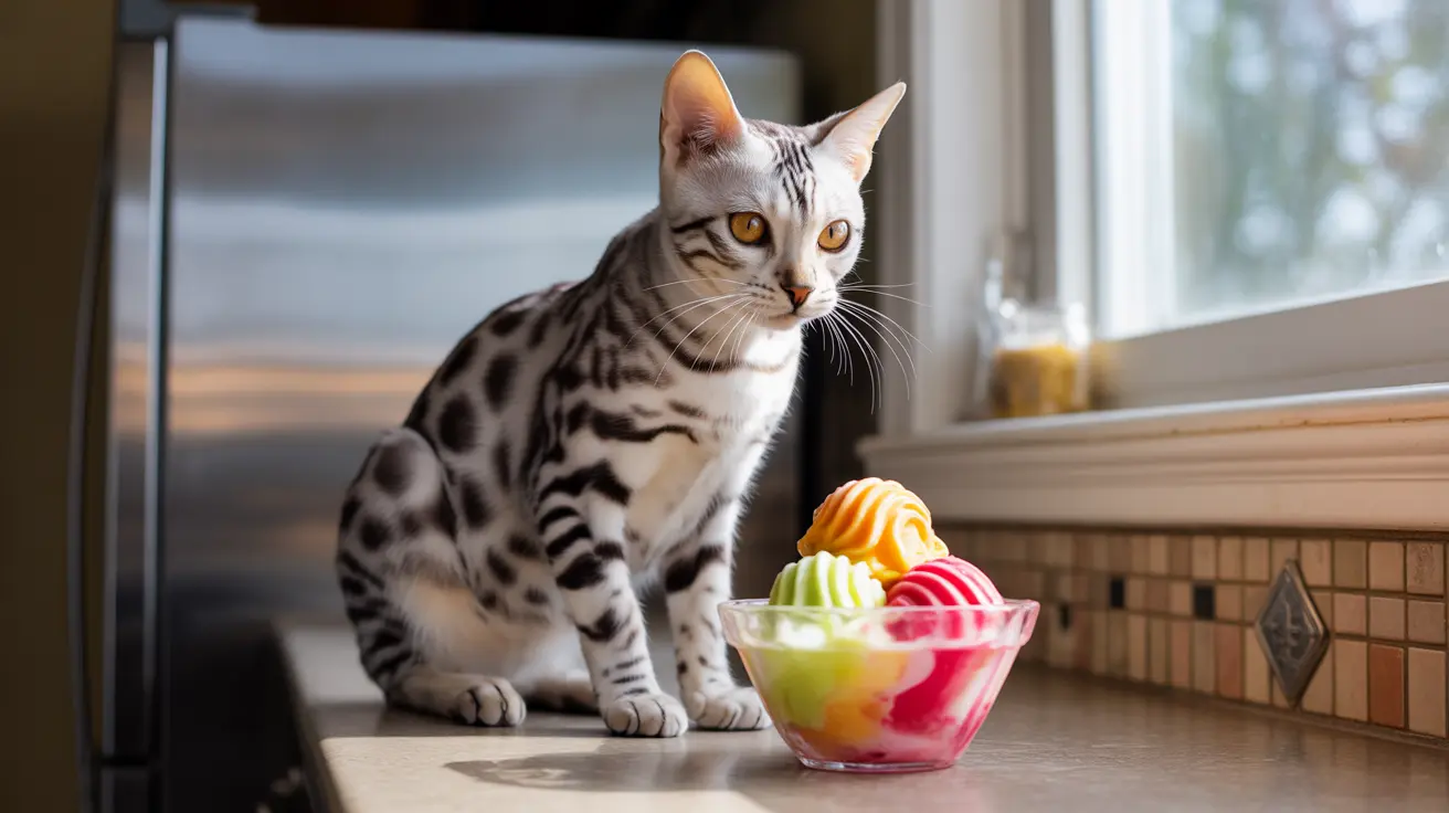 Pourquoi les chats ne devraient pas manger de sorbet