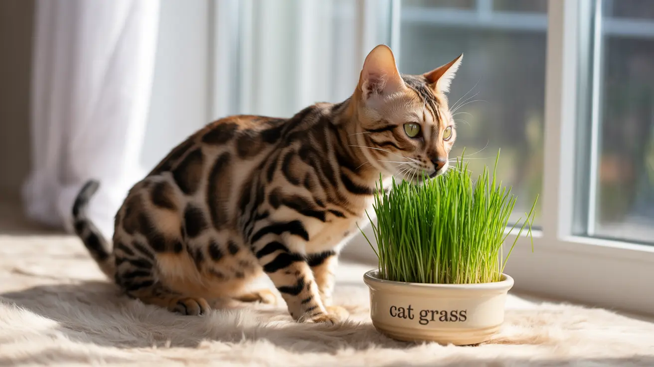 猫はなぜ草を食べるのか？この自然な本能行動を徹底解説