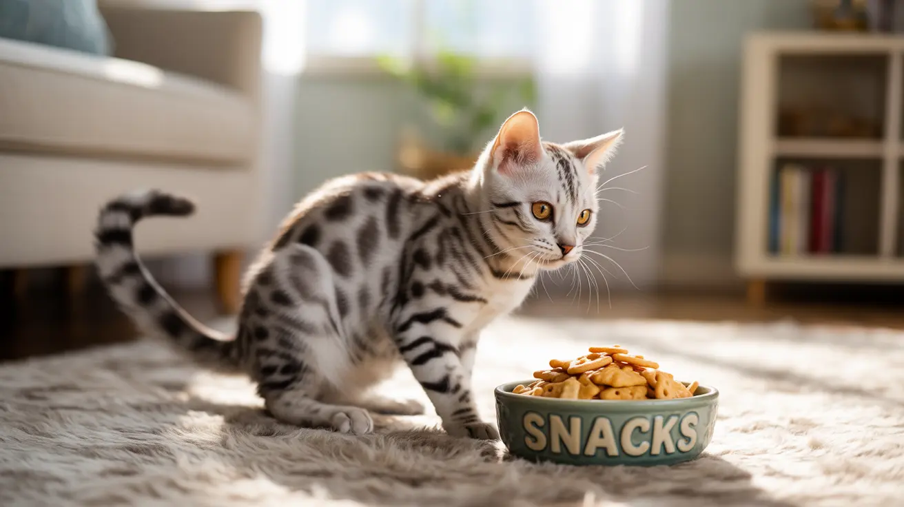¿Pueden los gatos comer Goldfish crackers?