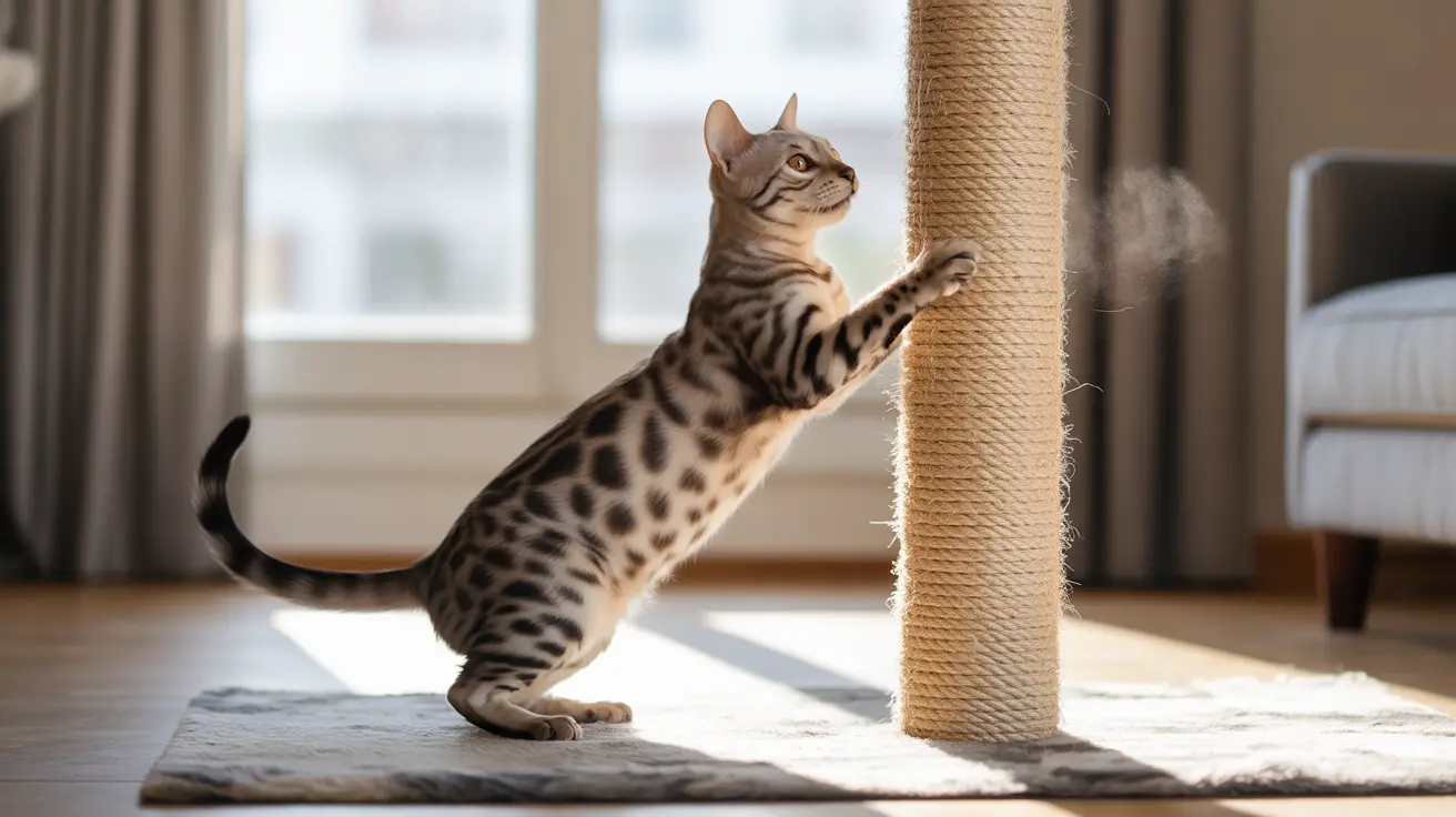 猫が夜にカーペットで爪とぎをやめさせる方法：完全ガイド