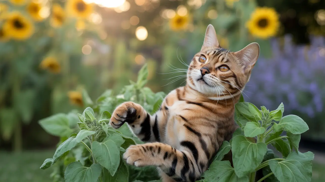 キャットニップはなぜ猫を“クレイジー”にするのか？猫の多幸感の科学