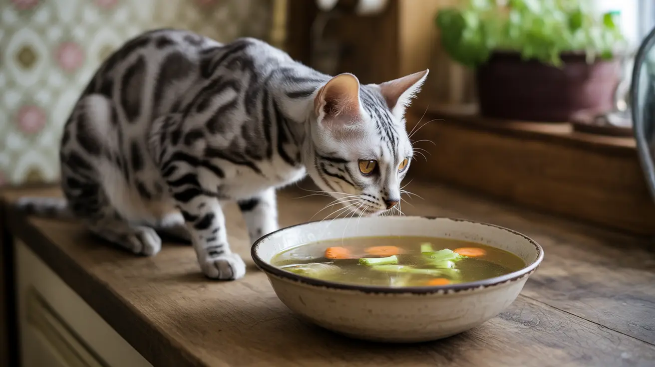 Can Cats Have Chicken Broth? A Complete Safety Guide for Pet Parents