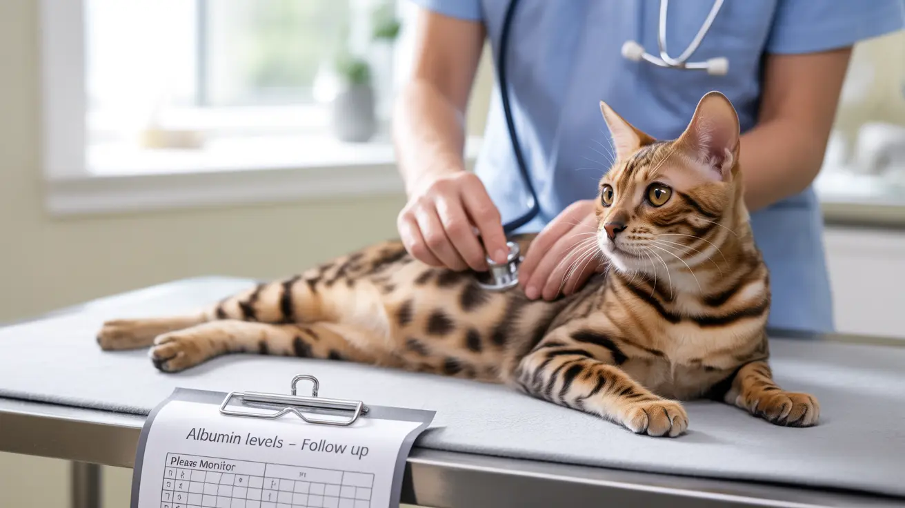 猫の低アルブミン：原因、症状、治療ガイド