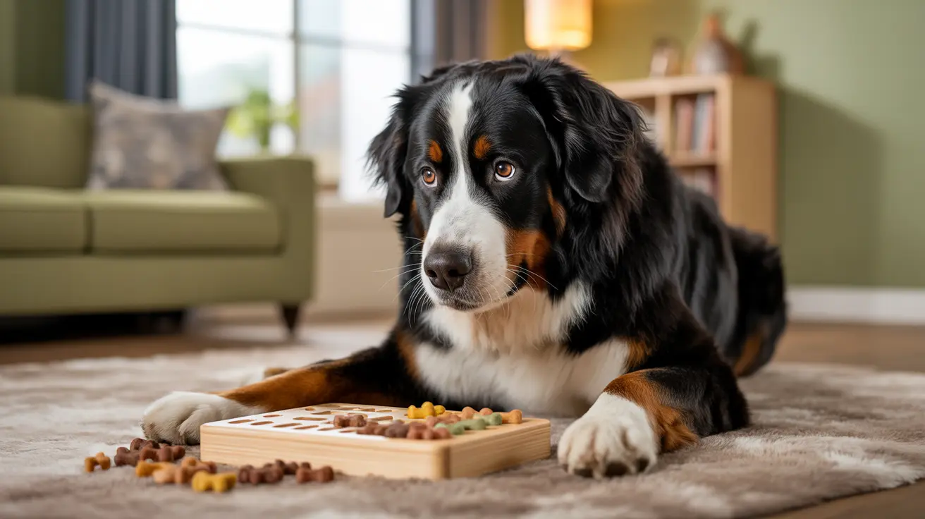 Mesurer l'intelligence du chien de montagne bernois