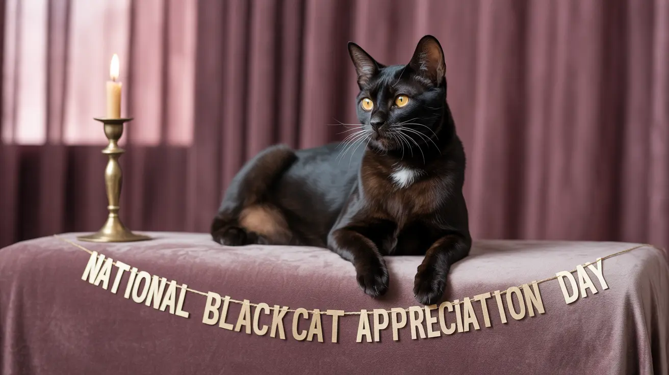 8月17日は黒猫感謝の日：神秘的な猫たちを祝う