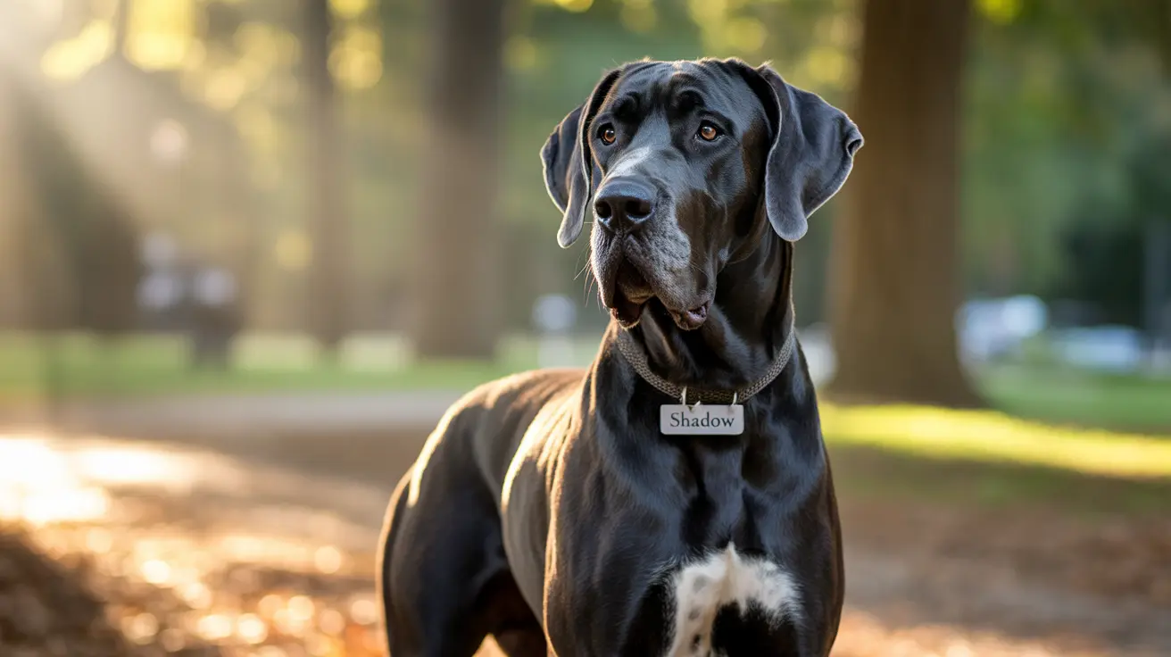Nombres para gran danés negro