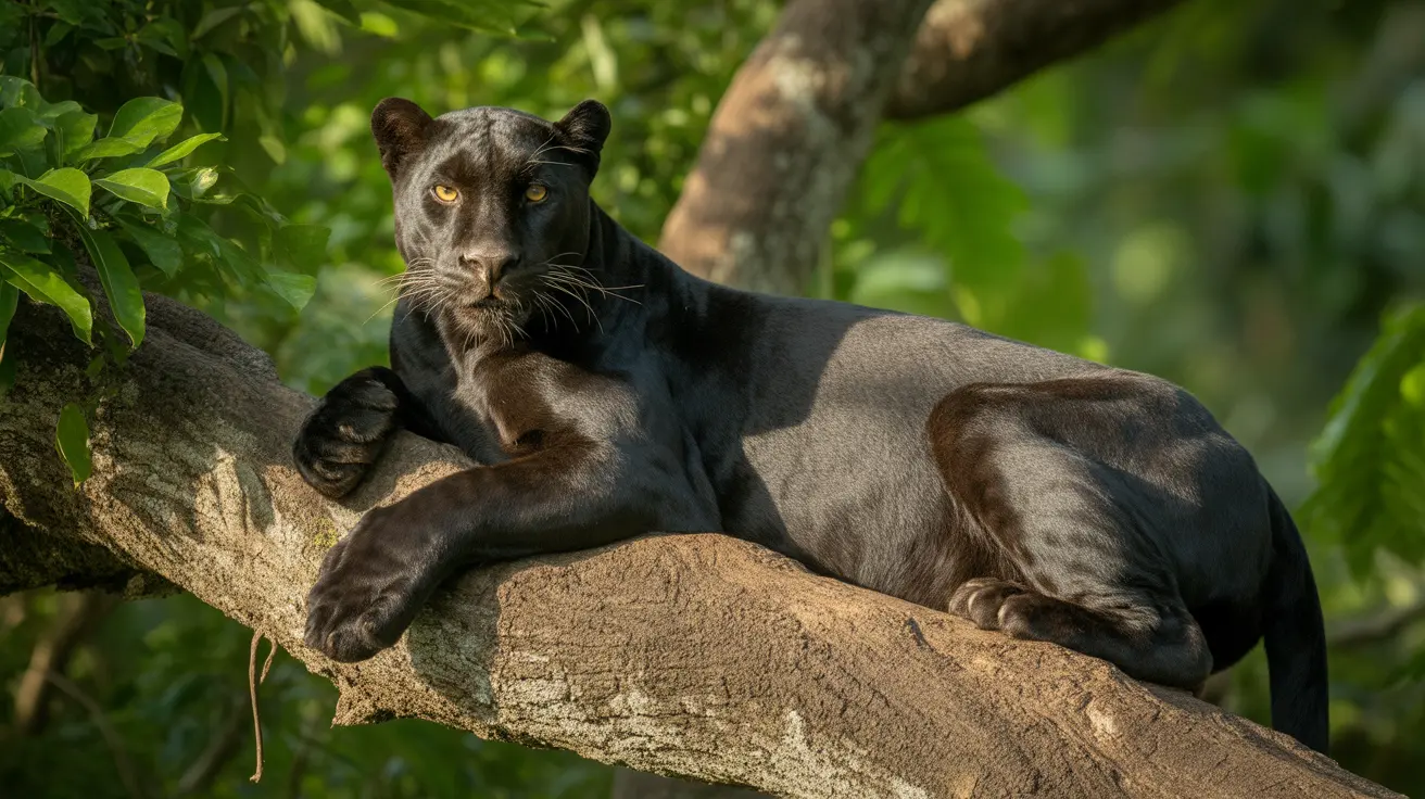 Animales melánicos en India: tesoros negros de la fauna