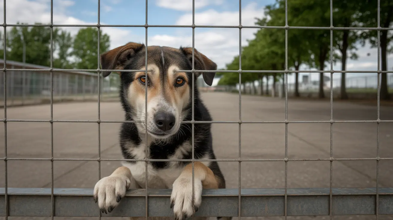 Animal shelter with dogs and cats receiving care and attention from staff