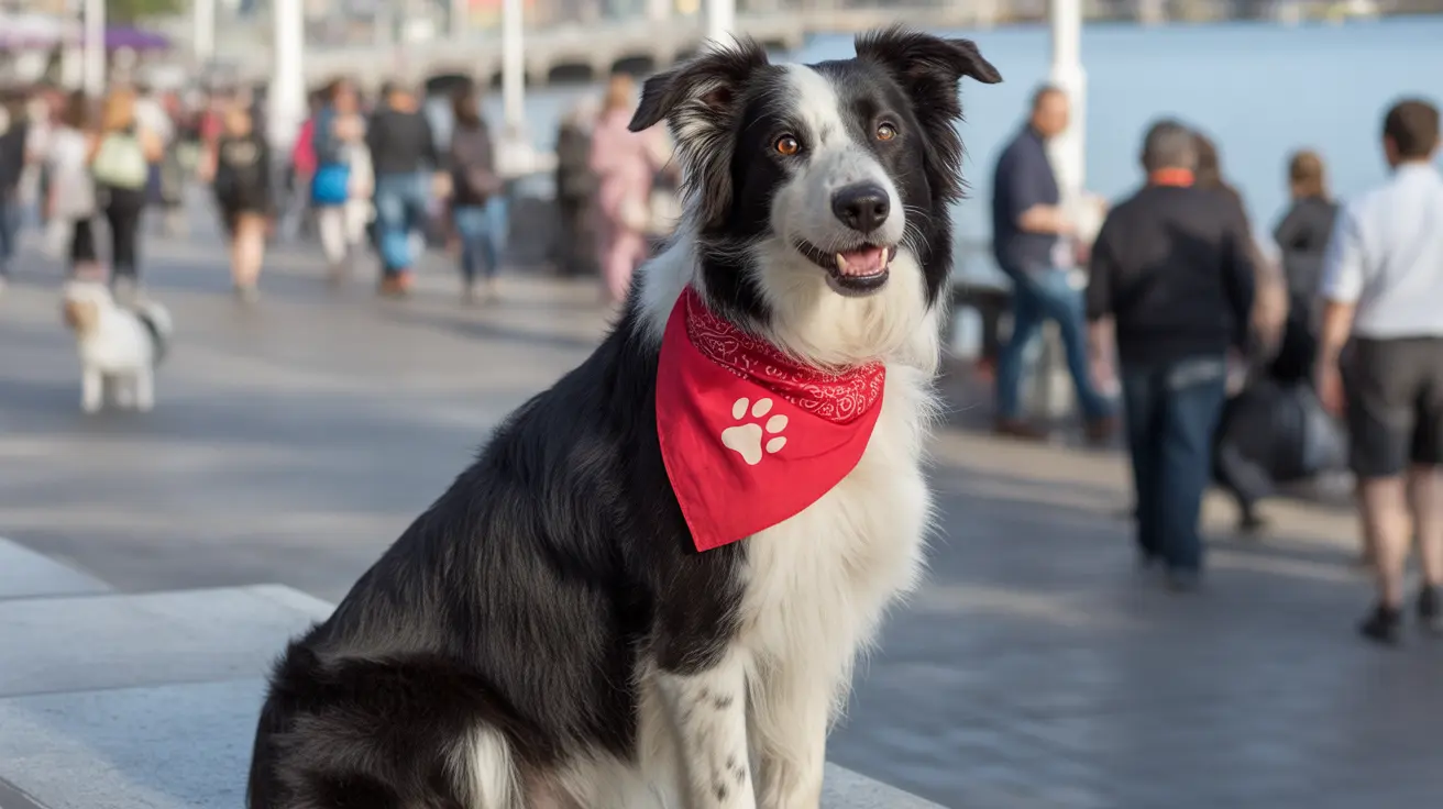 Participants walking with their dogs at the VCA Walk for the Animals event along a scenic waterfront park