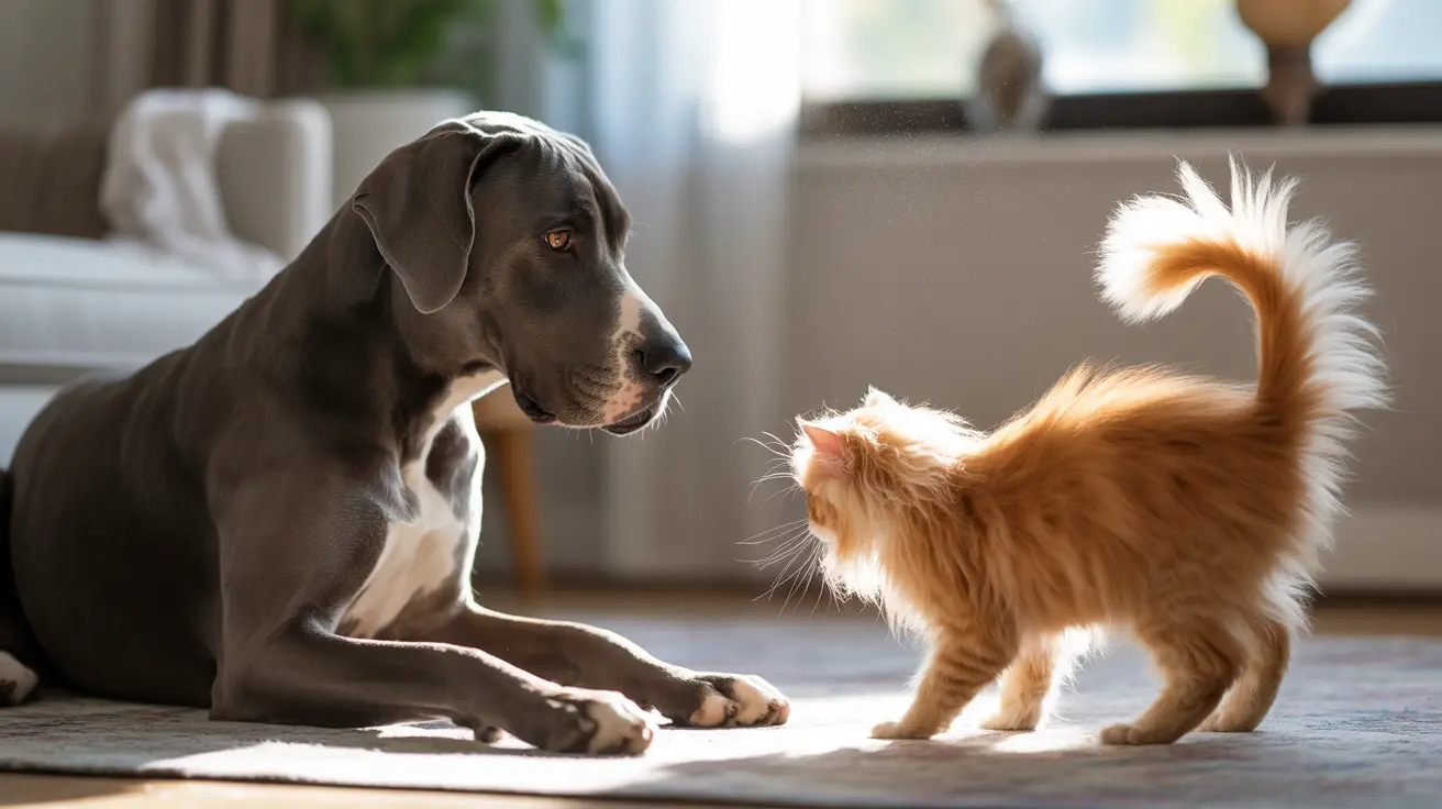 Are Great Danes Good With Cats? A Complete Guide to Peaceful Coexistence