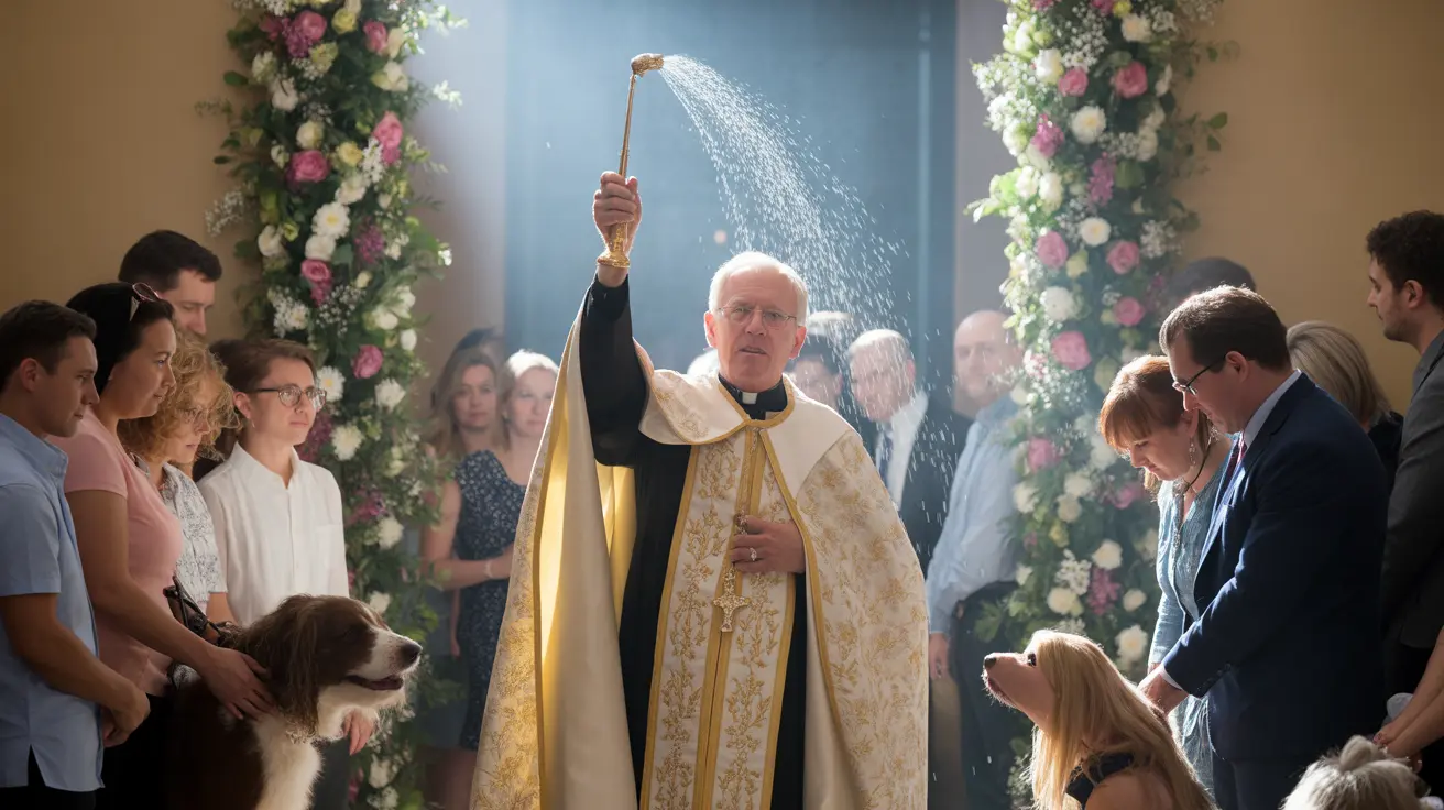 Hundreds of pets and owners gathered at Olvera Street in Los Angeles for the annual Blessing of the Animals event