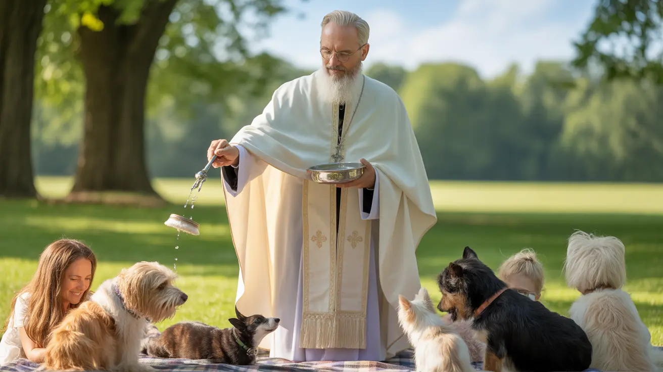Bénédiction des animaux à Saint André : une tradition catholique vivante