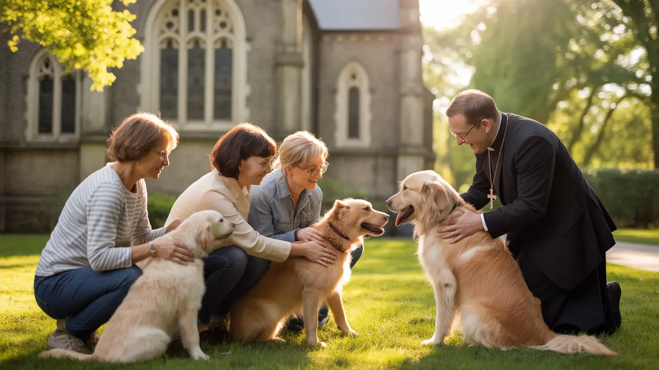 Annual Blessing of the Animals in Dover NJ: St. John's Episcopal Church 2025 Ceremony