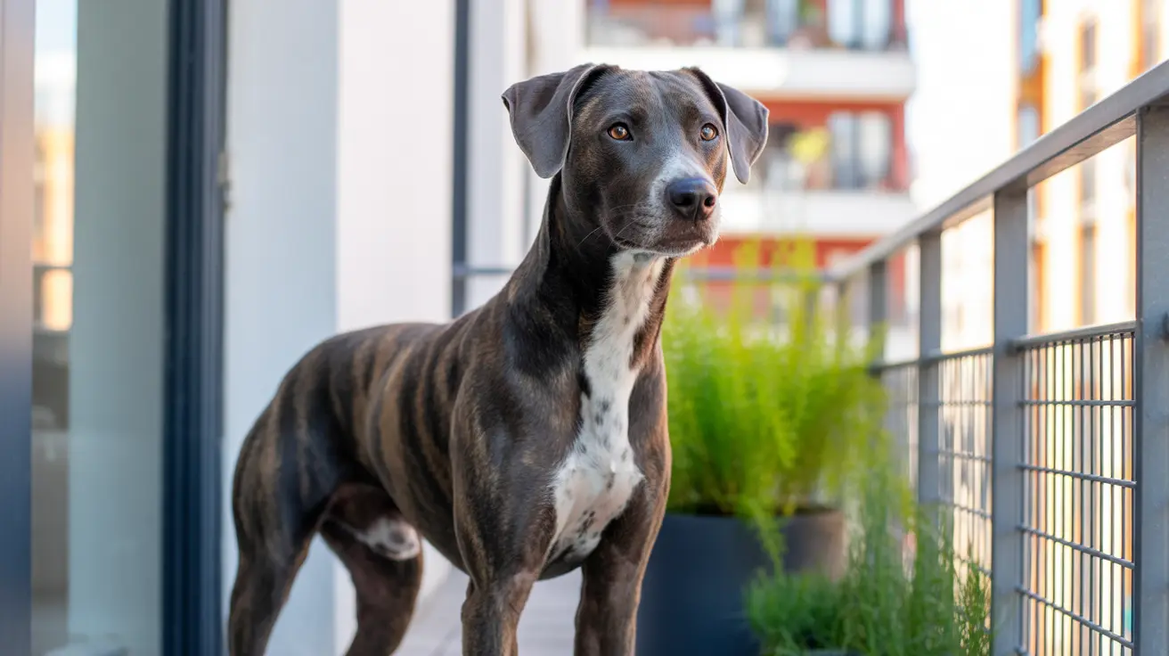 Blue Lacy dog on apartment balcony under investigation for abuse in Austin