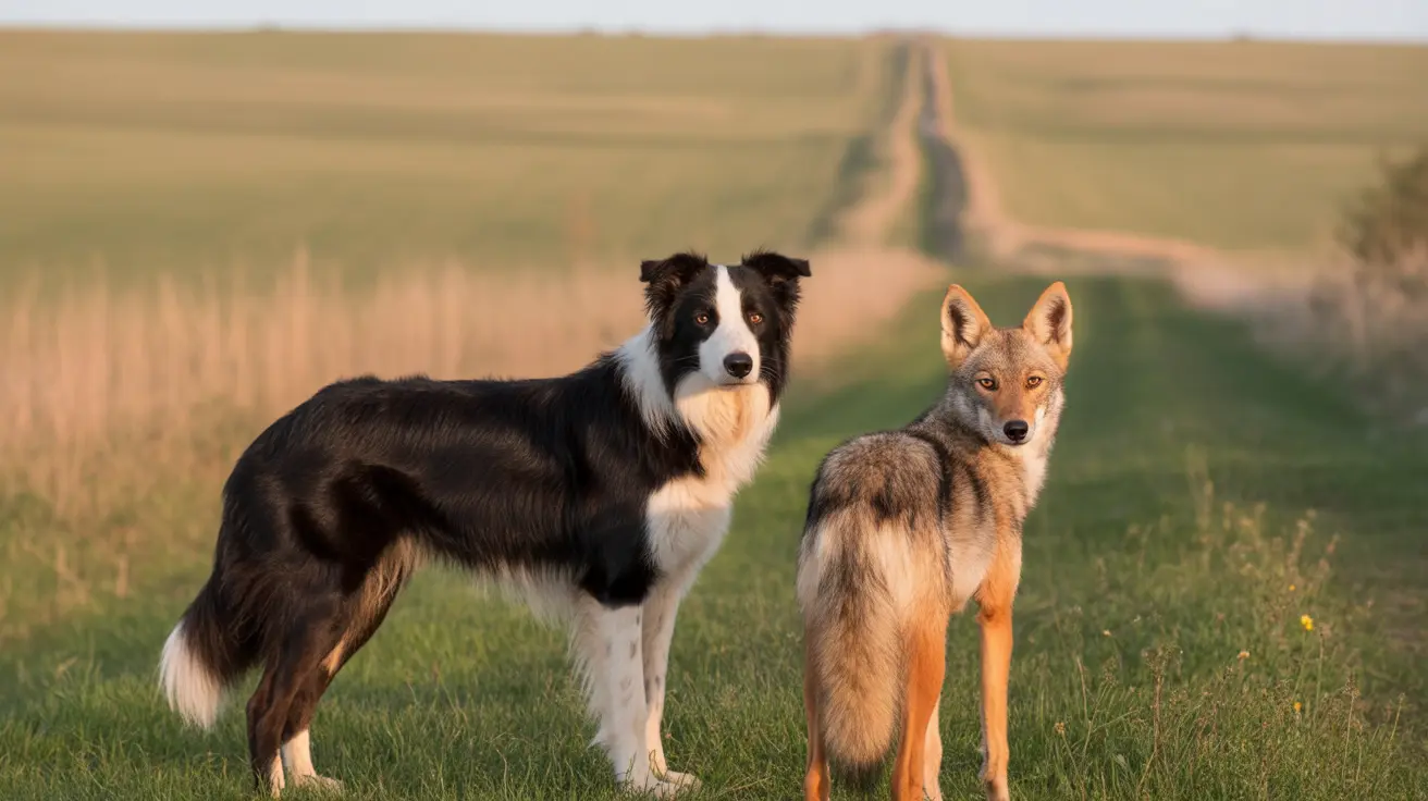 Comprendre les différences de taille entre le coyote et le chien