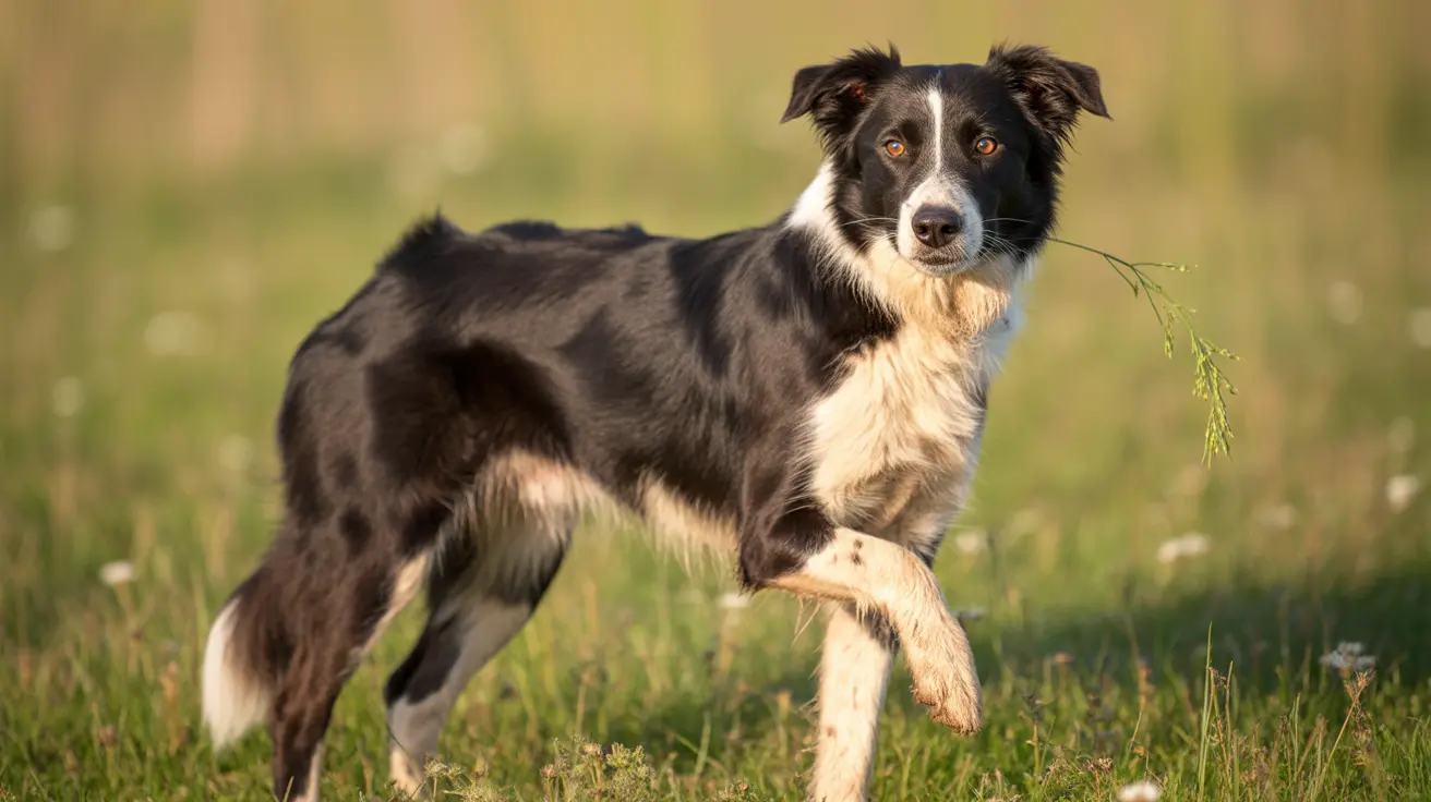 Border Collie tem pata palmada? Entenda a estrutura das patas