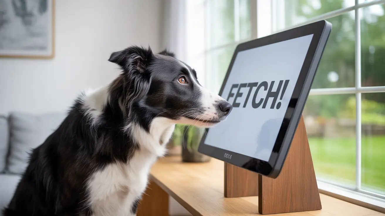 犬のタッチスクリーンゲーム：シニア犬のメンタルフィットネスへの現代的アプローチ