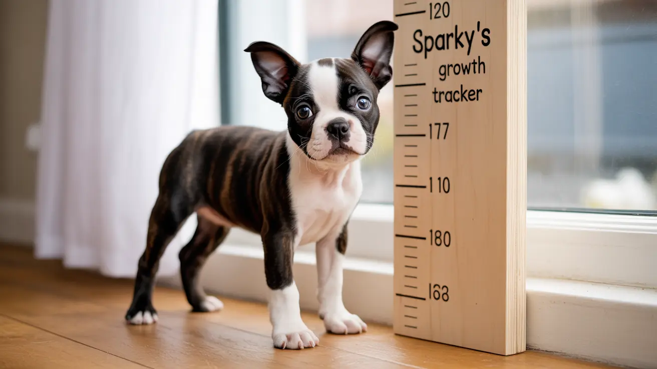 Courbe de croissance du Boston Terrier : taille, poids et développement