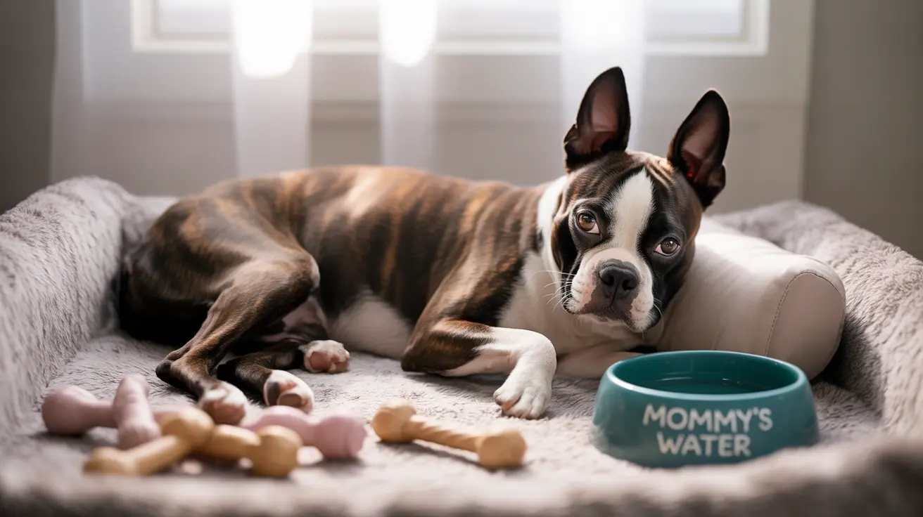 Gestação de Boston Terrier: sinais, cuidados e preparação para o parto