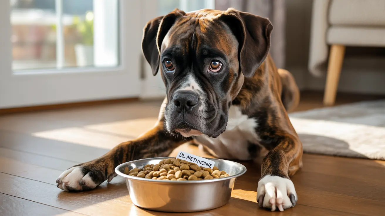 DL‑metionina en la comida para perros: beneficios, usos y guía de seguridad
