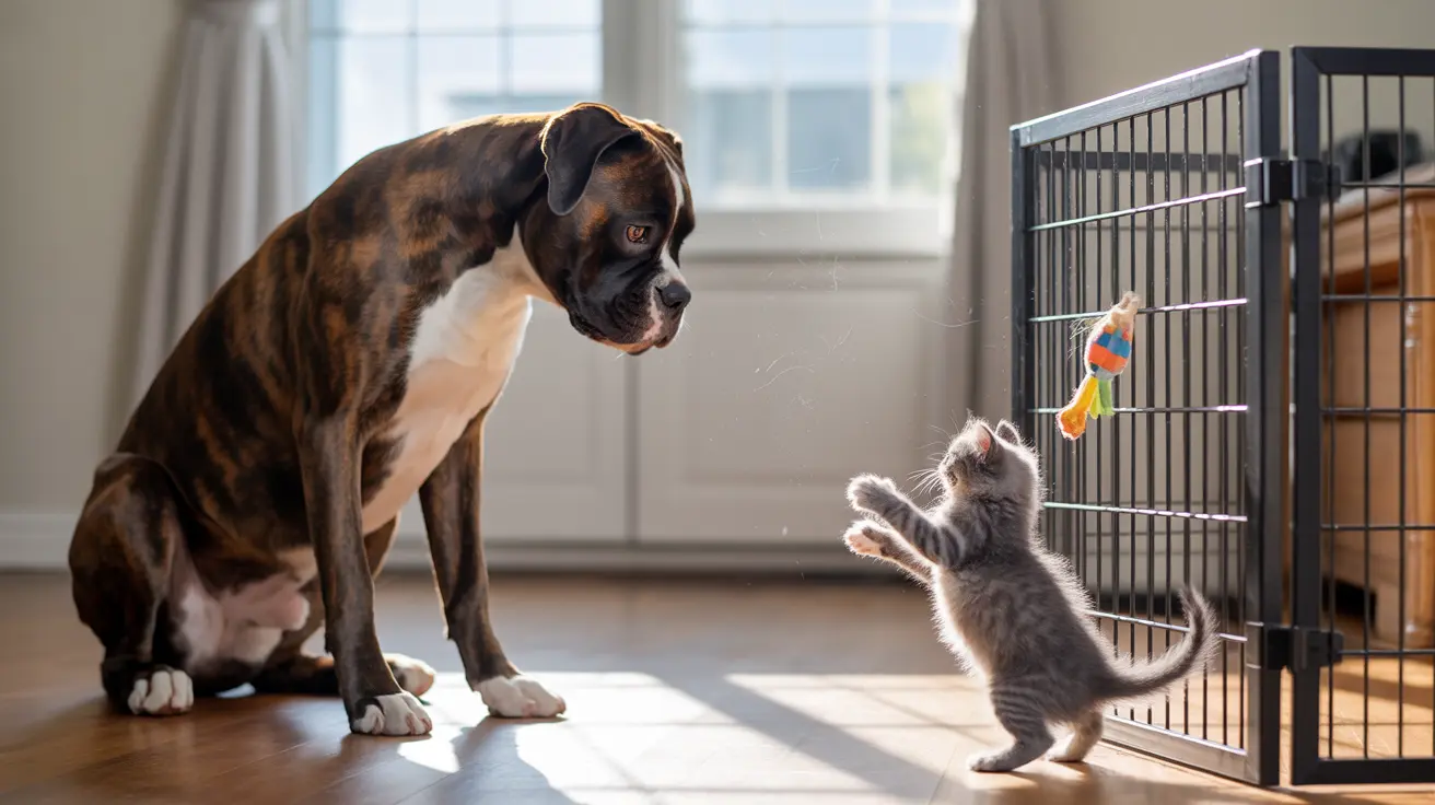 Crear un Entorno Seguro para Ambas Mascotas