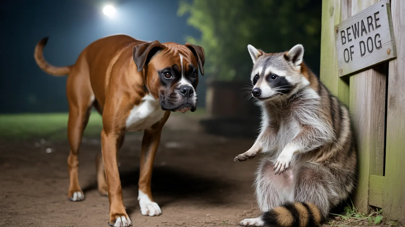 Comprendiendo el comportamiento de los mapaches hacia los perros