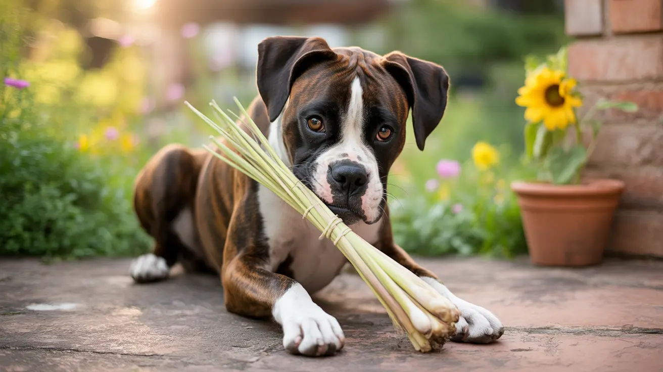 Citronnelle et chiens : dangers, symptômes et solutions