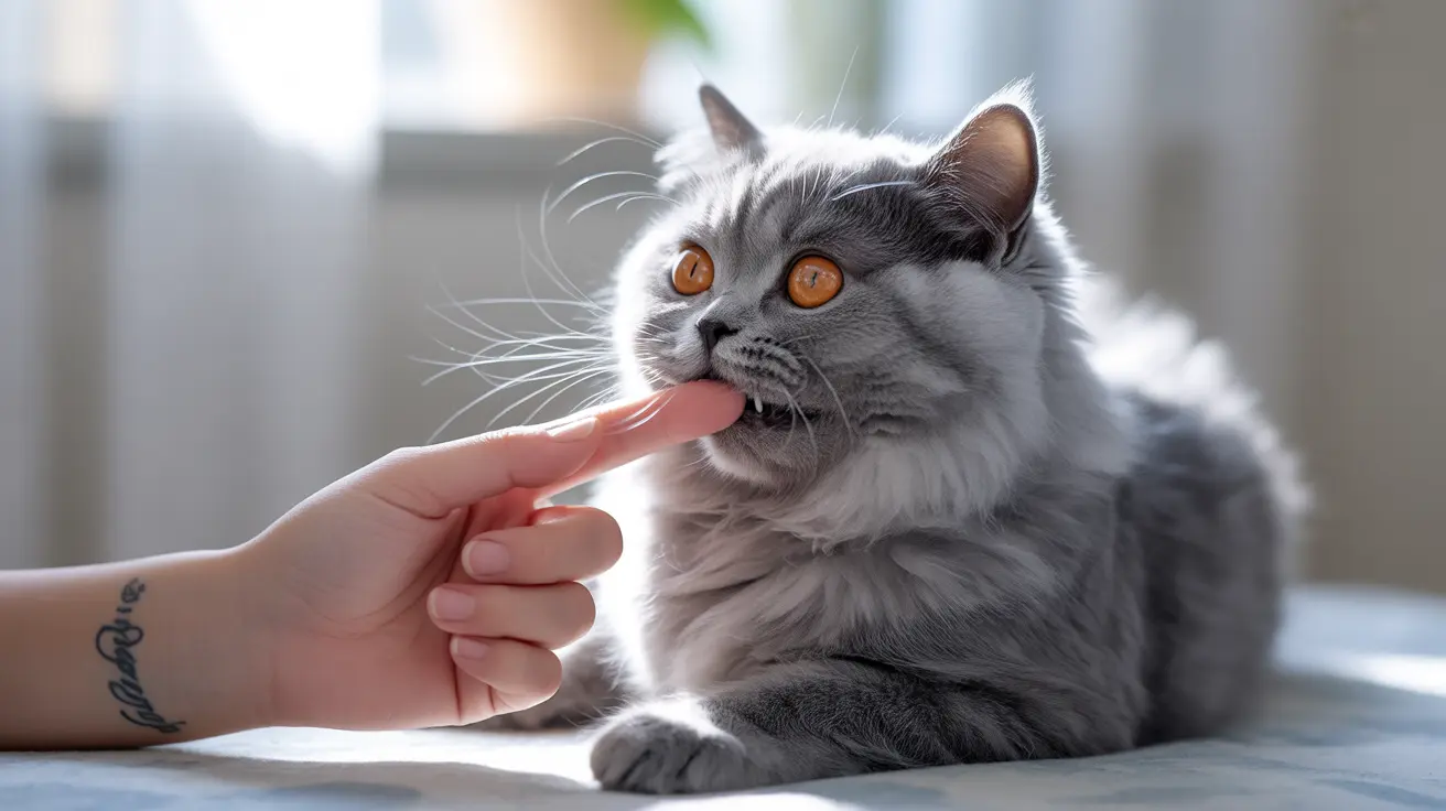 O que são mordidas de amor em gatos?