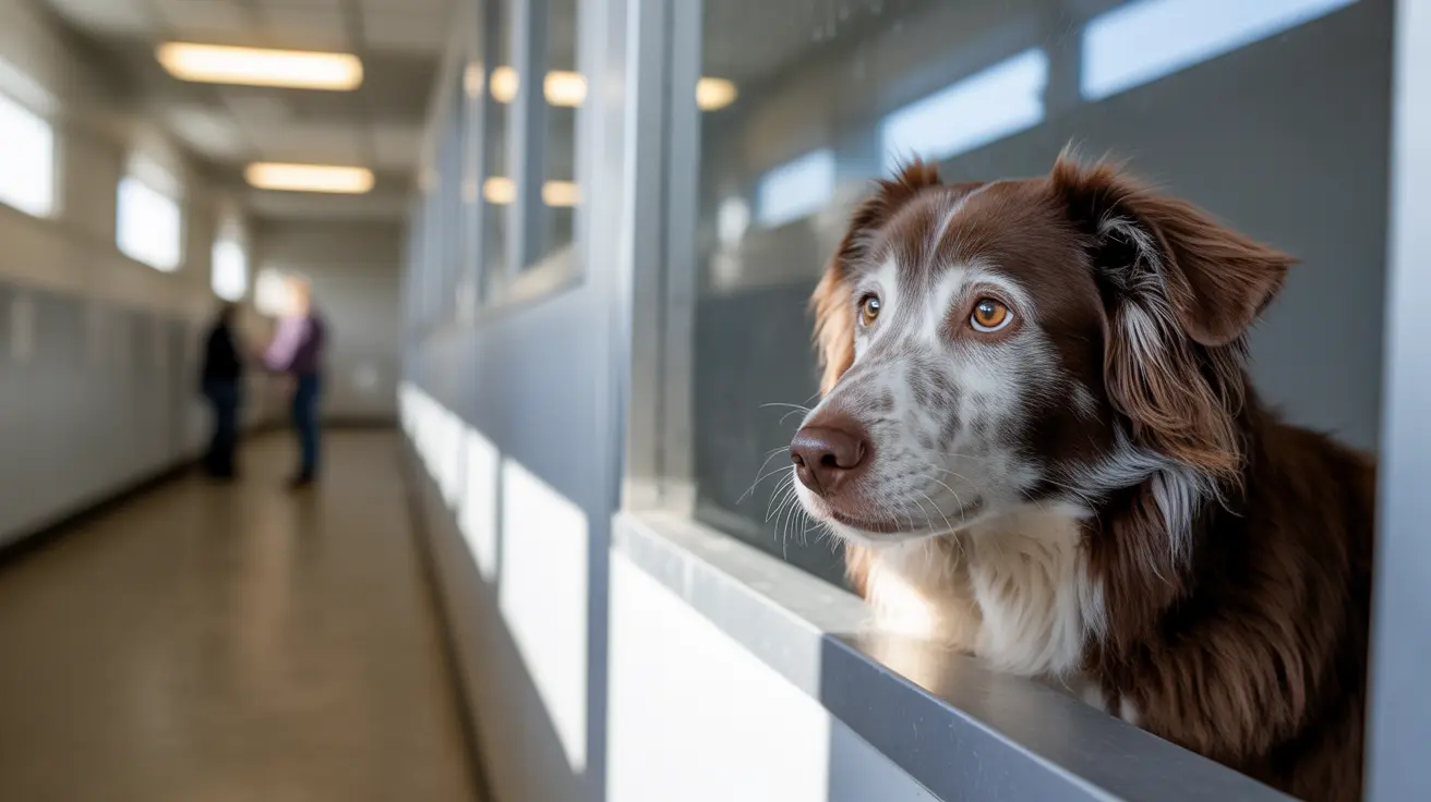 Montgomery County Animal Services Adoption Center exterior with pets and visitors