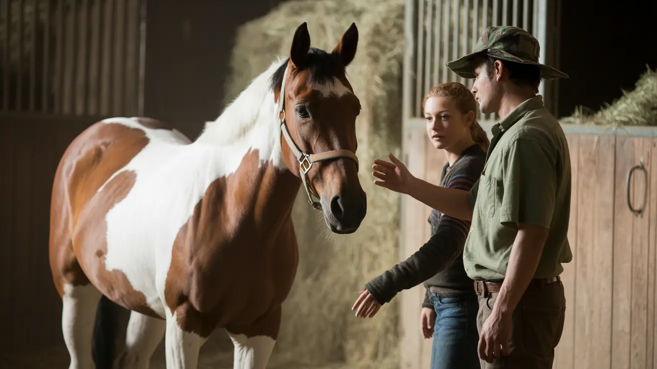 Horses grazing peacefully at Texas Highway 21 Horse Rescue sanctuary