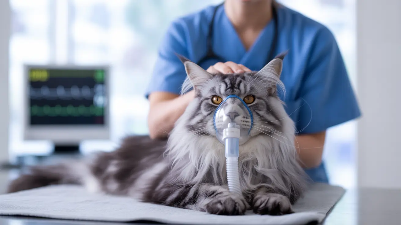 猫の肺血栓塞栓症を理解する：症状、原因、治療法