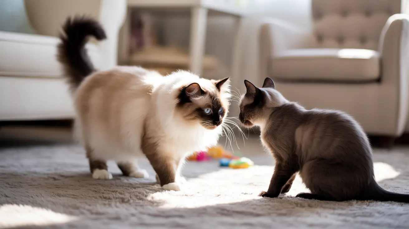 Convivencia entre gatos machos y hembras