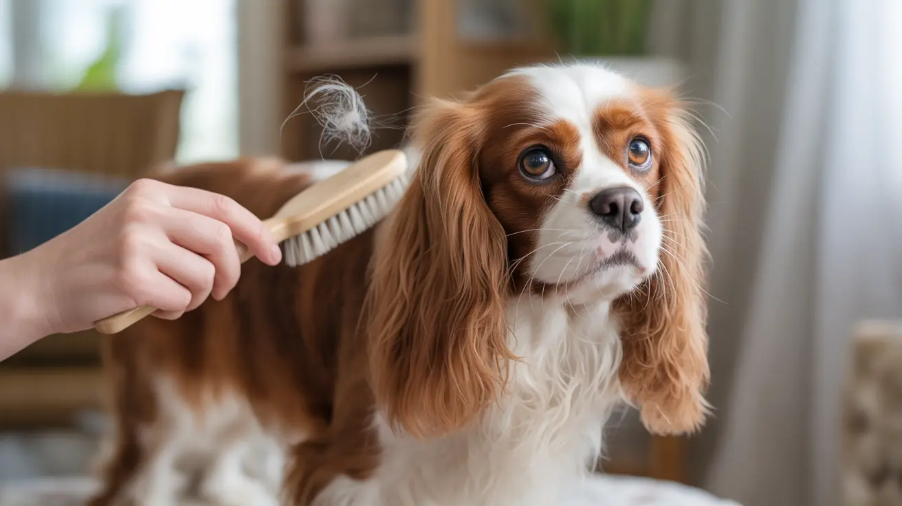 キャバリア・キング・チャールズ・スパニエルの抜け毛の真実：完全ガイド