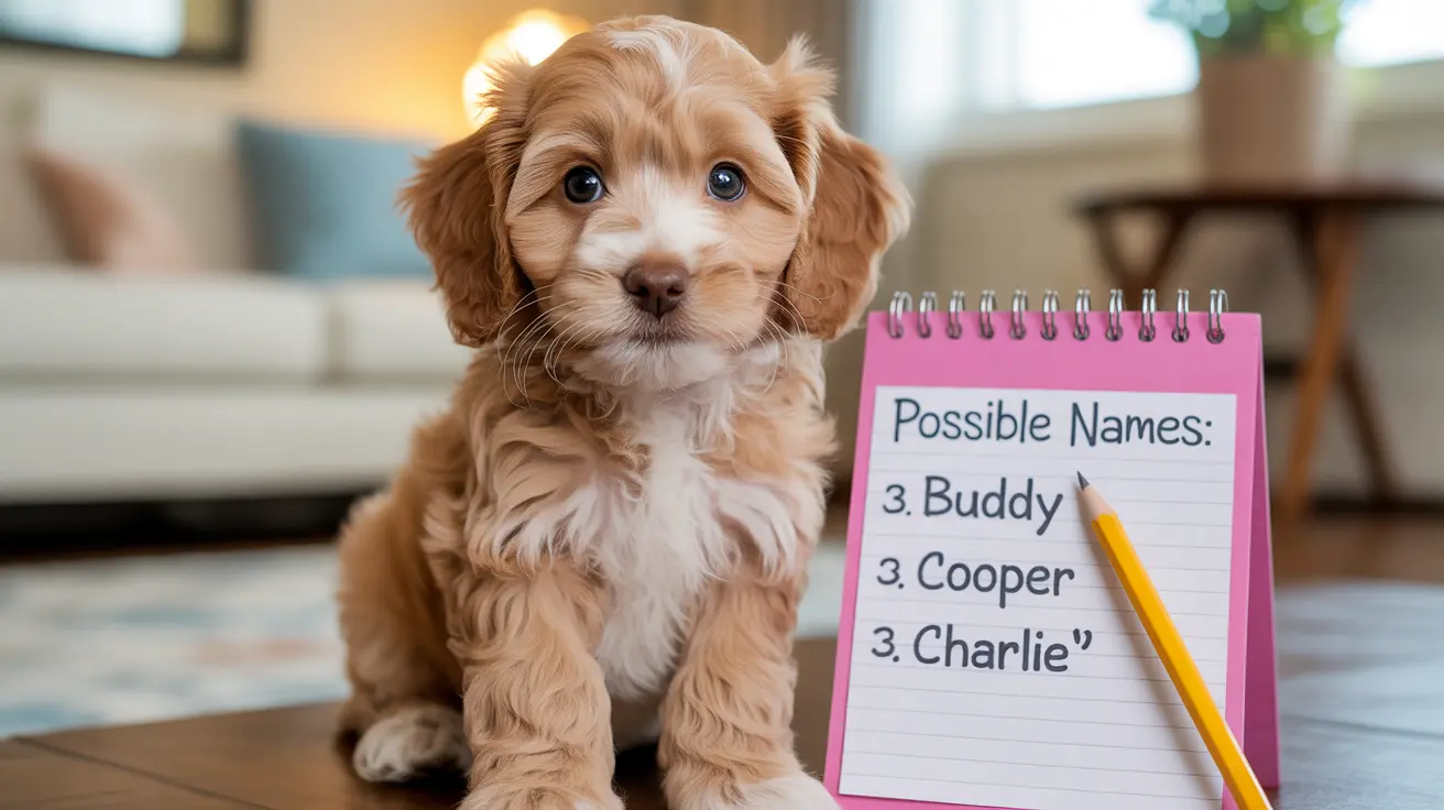 コッカプー 名前150選：新しい子犬にぴったりのかわいいネーミングアイデア