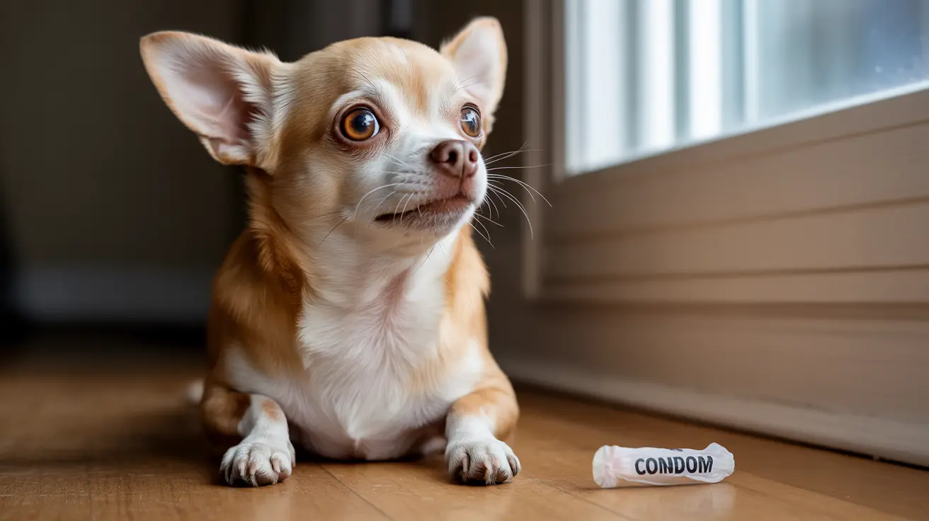 Que faire si votre chien a avalé un préservatif : risques, gestes et prévention