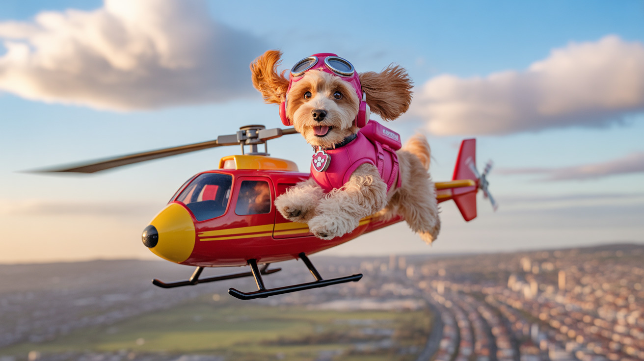 Quelle race de chien est Stella dans La Pat’ Patrouille ?