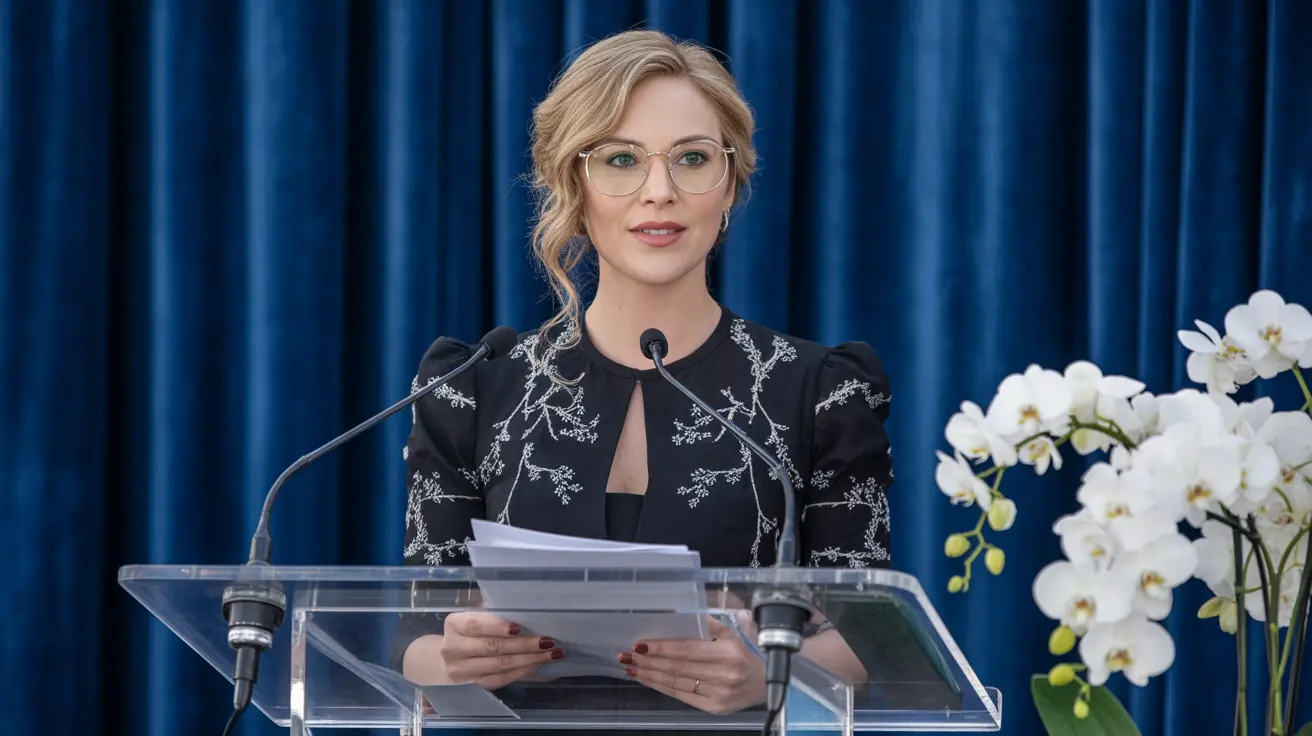 Commissioner Michelle Long Spears speaking at the State of DeKalb Animals annual event