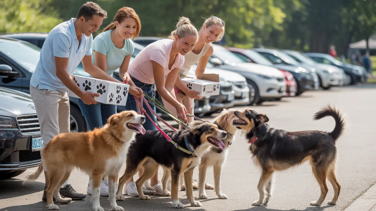 Drive-in fundraiser event supporting shelter animals at Stephens County Humane Society