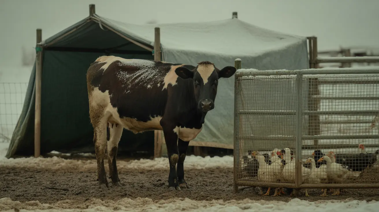 Maltraitance animale de ferme : signes, obligations légales et protection en hiver