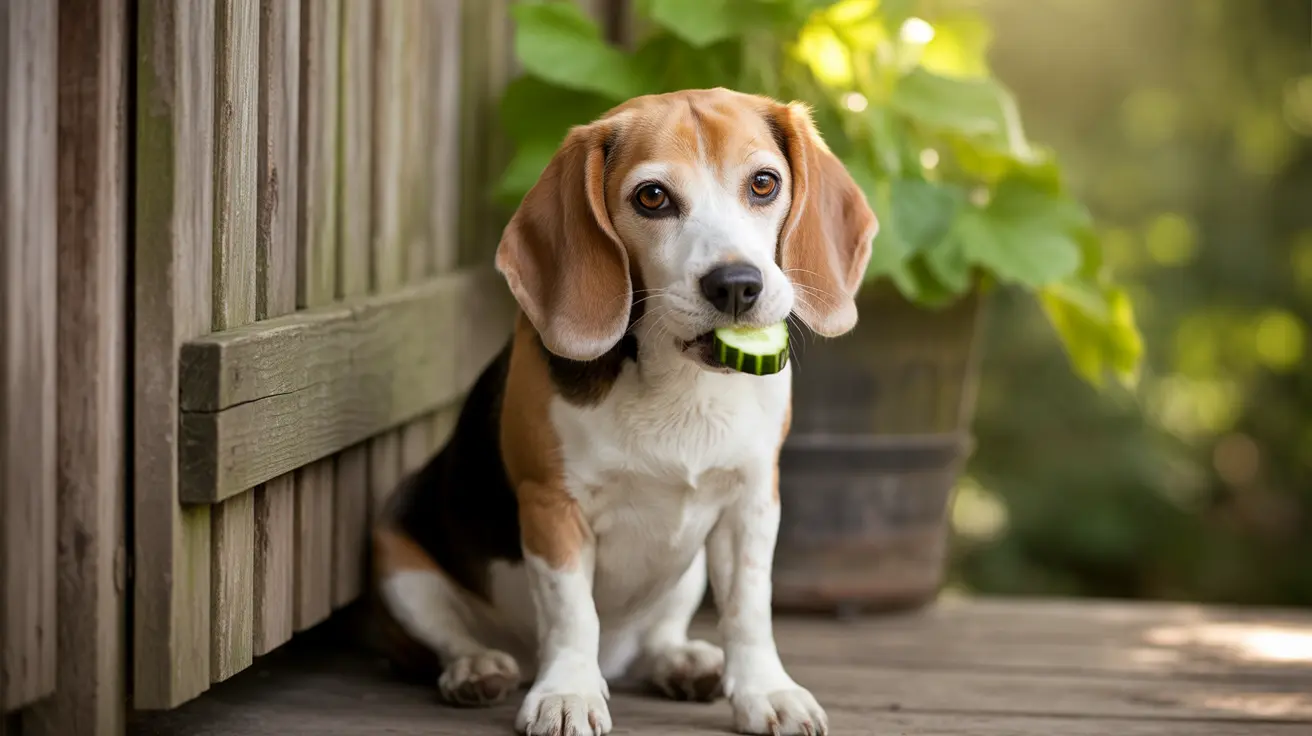 Concombre pour chien : bienfaits, risques et conseils d'intégration