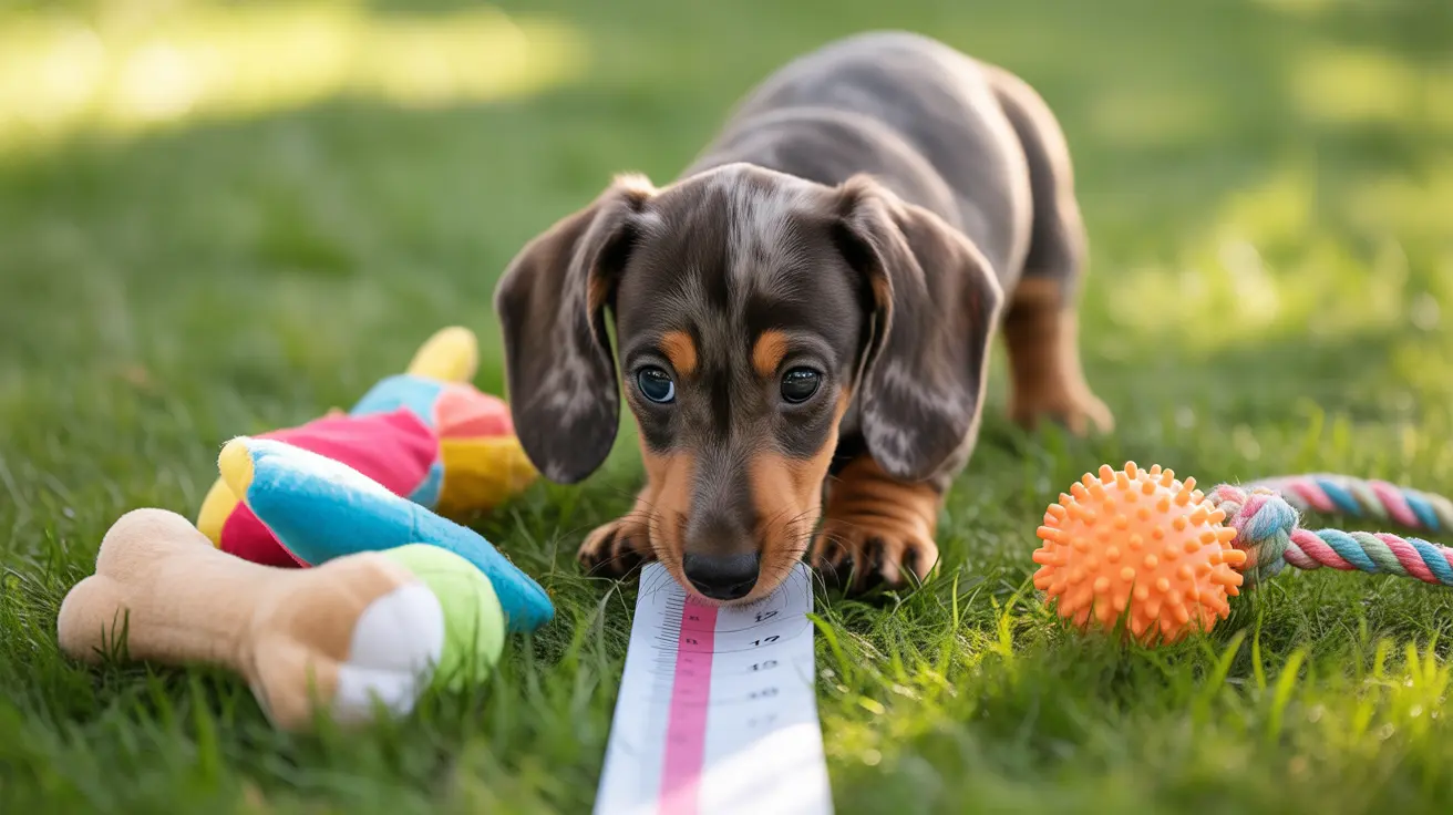 Courbe de croissance du teckel : suivi et conseils pour un développement sain