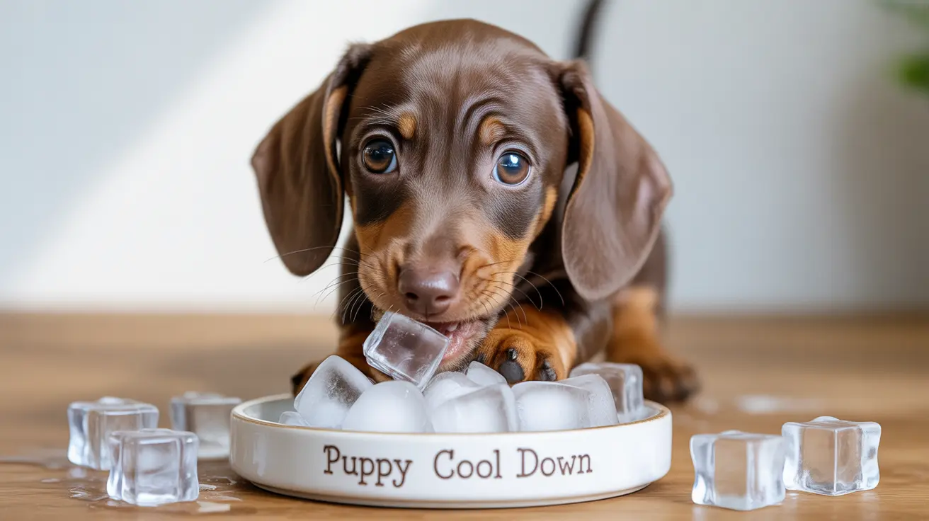 子犬の歯がために氷は安全？徹底安全ガイド