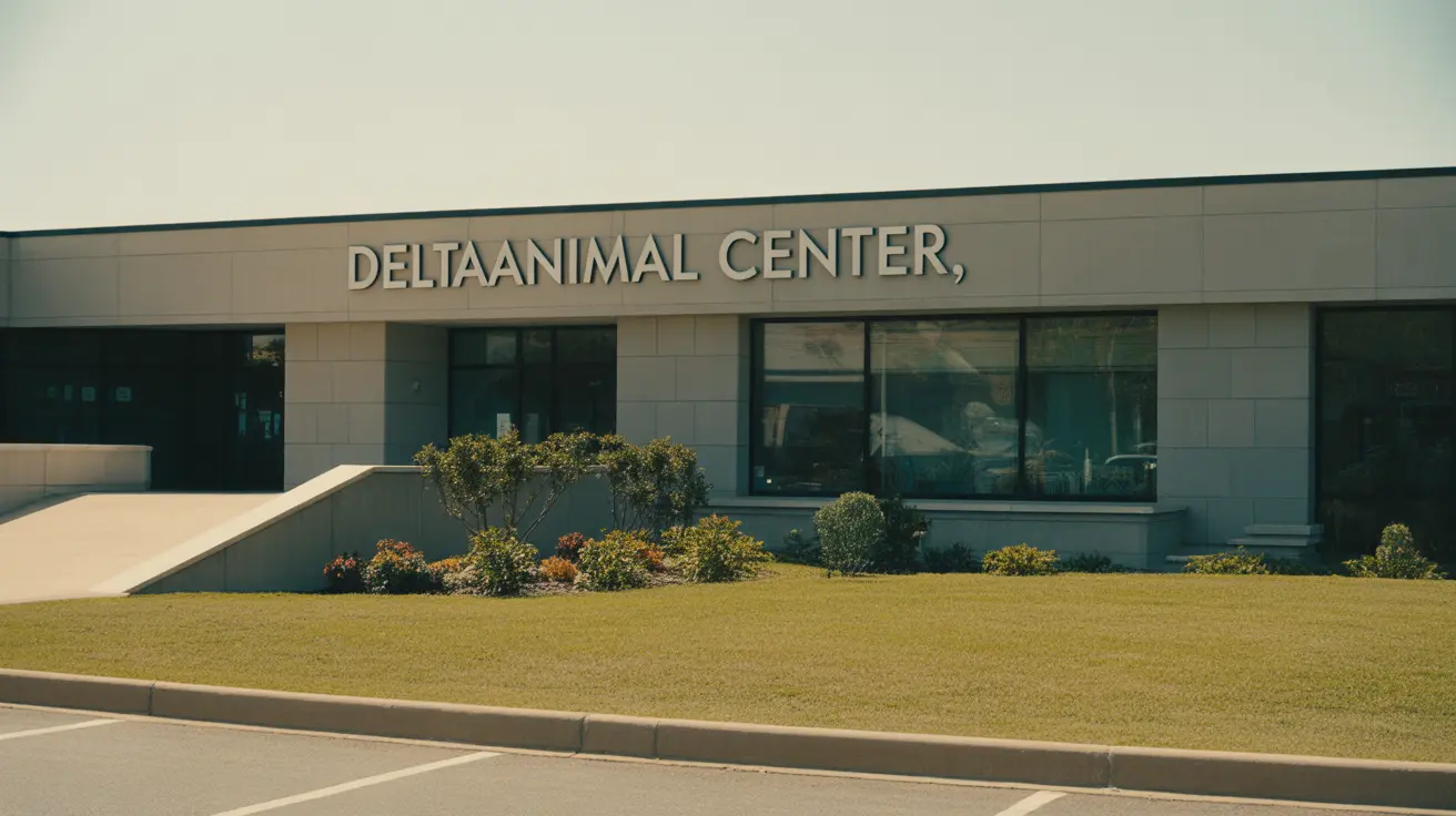 Rescued animals at Delta Animal Shelter awaiting care and support