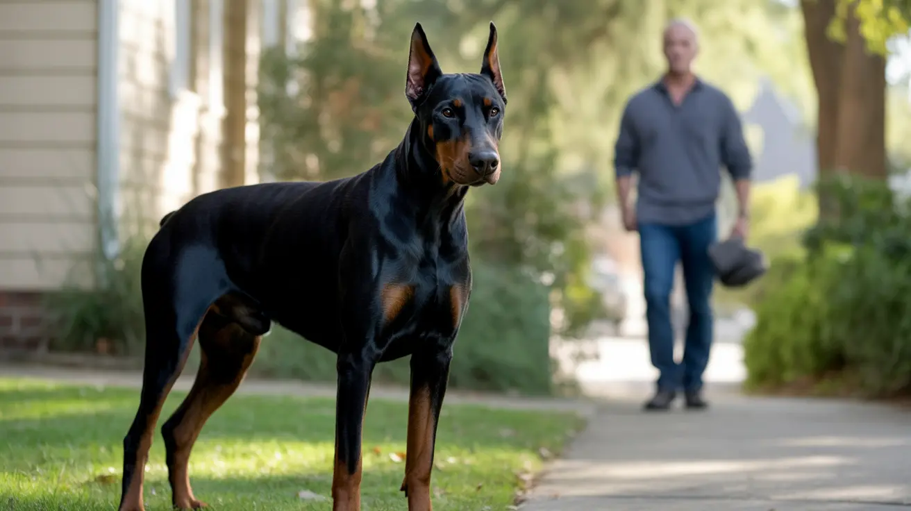 ドーベルマンは攻撃的なのか？犬種の評判の真実