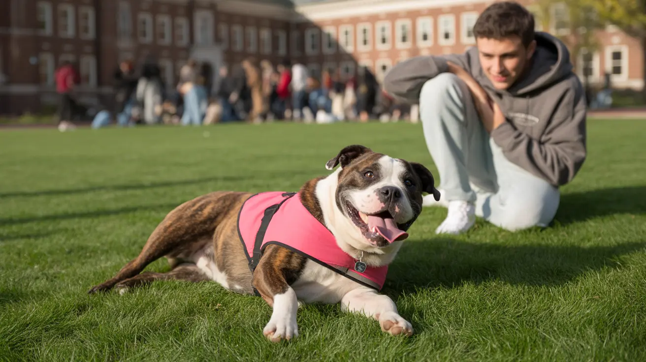 Tendance croissante : les animaux de soutien émotionnel sur les campus renforcent la santé mentale des étudiants