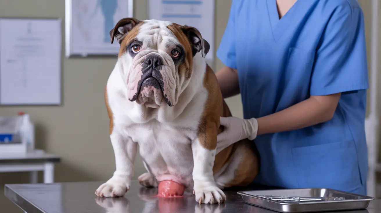 犬の尿道脱出の理解：原因、症状、治療法