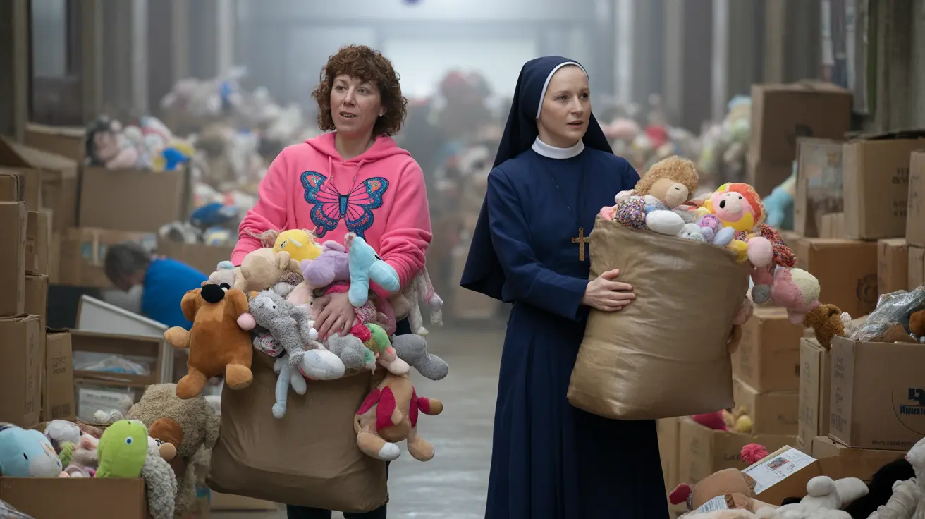 Stuffed animals donated by Eva Martin Project for pediatric patients in hospital