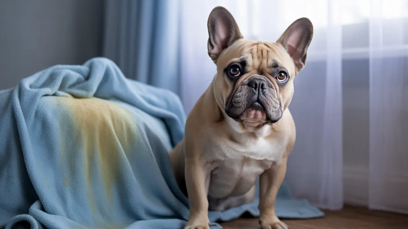 Pourquoi mon chien urine sur sa couverture : causes et solutions