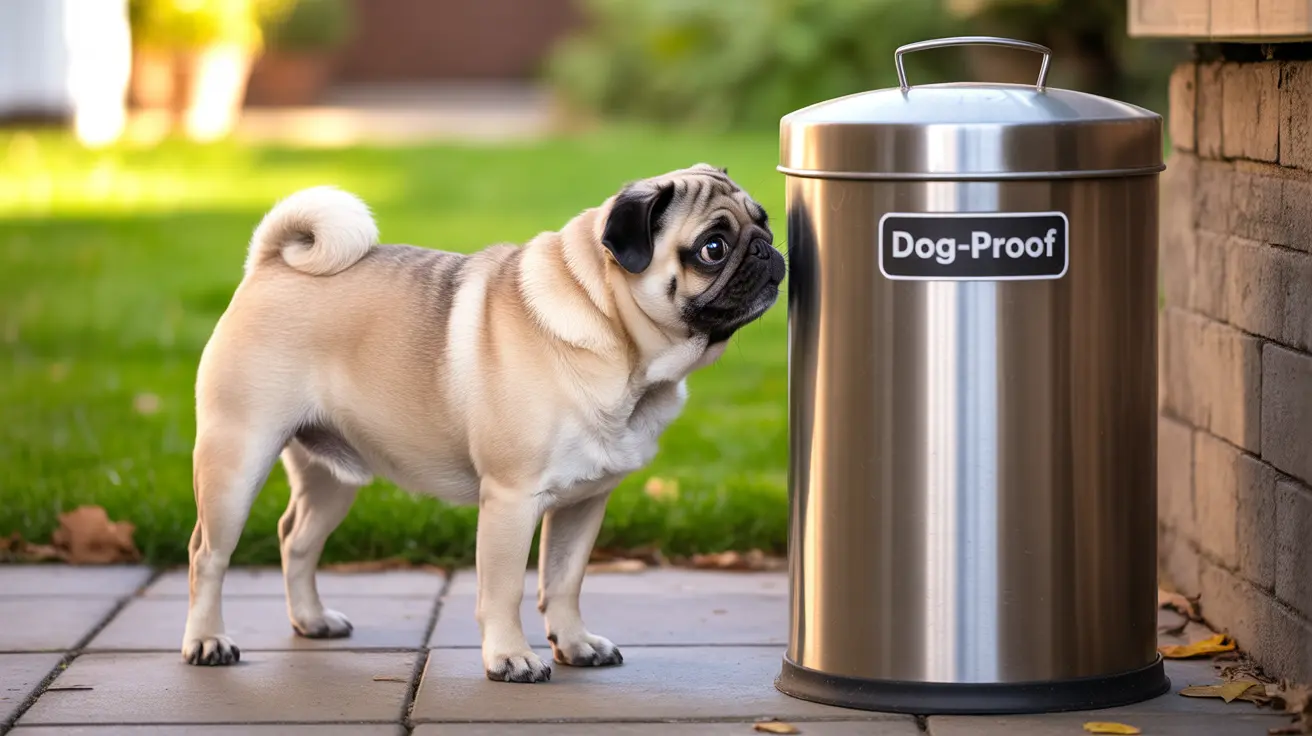 Comprendre pourquoi les chiens fouillent dans la poubelle