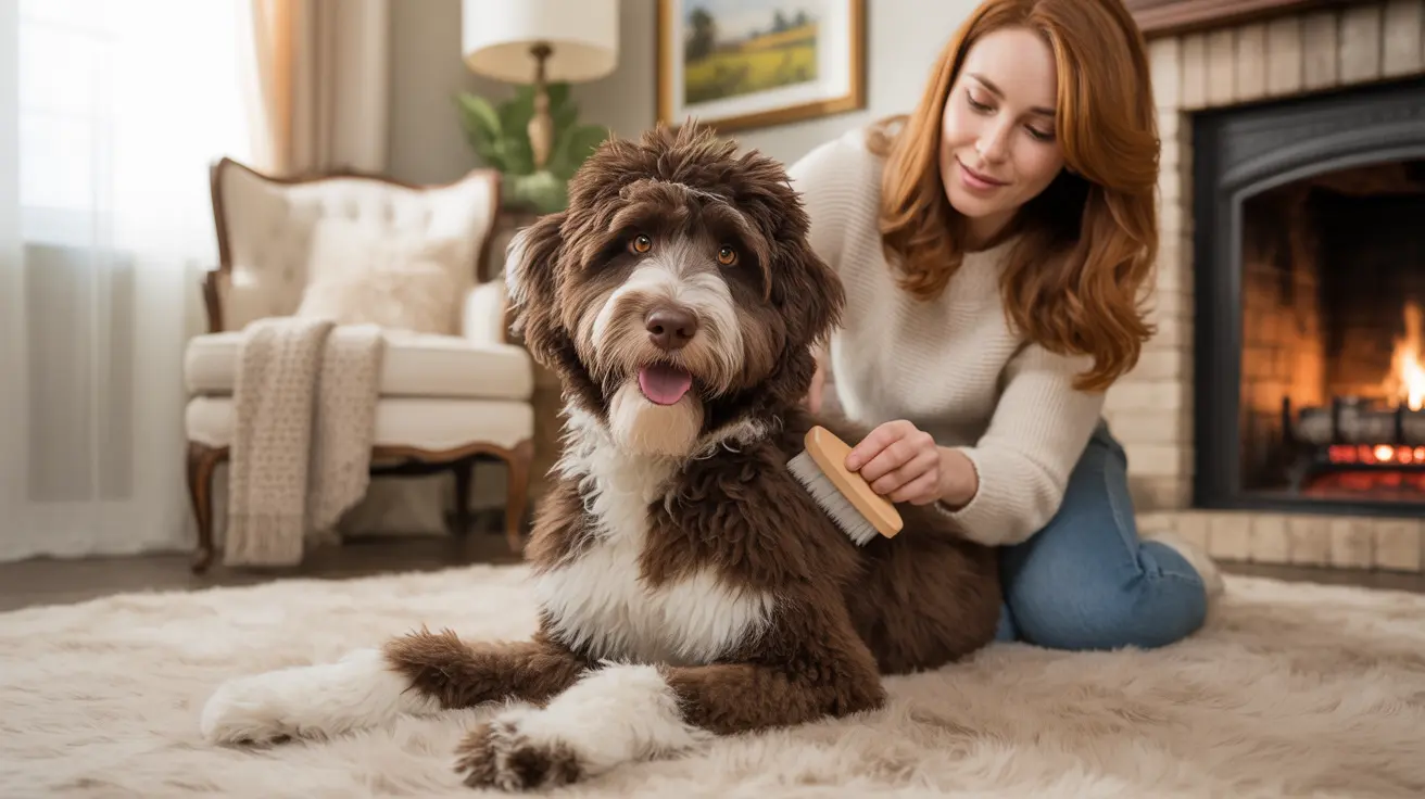 Aussiedoodle marron : guide complet sur ce chien au pelage brun